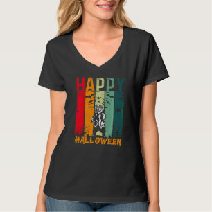 Camiseta Ursas Meninas Meninos Retro Jantar de Halloween