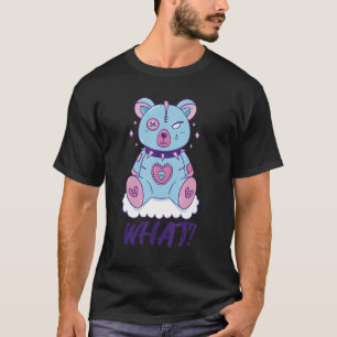 Camiseta Ursinho Assustador Que Teddy Ursa Assassina Que Ho