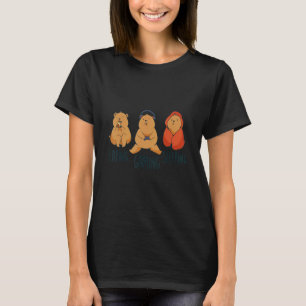 Camiseta ursinho bonito comendo jogos dormindo