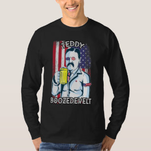 Camiseta Ursinho Boozedevelt - 4 De Julho Men Theodore Meri
