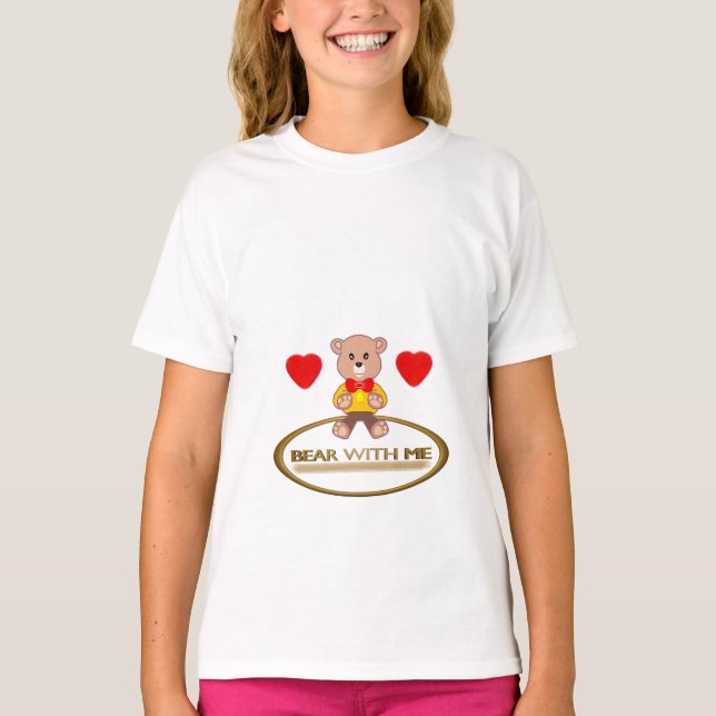 Camiseta Ursinho Comigo (Frente)