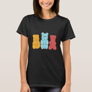 Camiseta Ursinho de Goma Fantasia Preguiçosa de Halloween