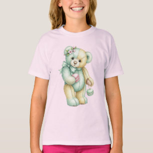 Camiseta Ursinho de macarrão limão de fruta-passiongo por N