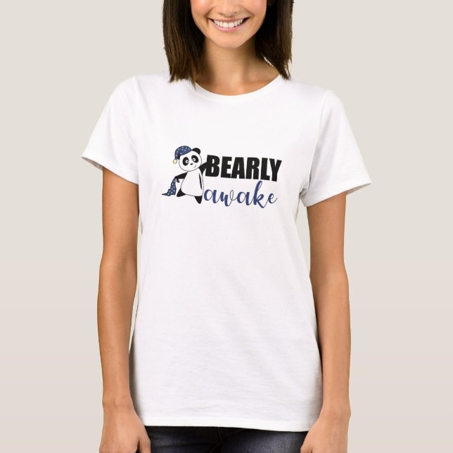 Camiseta Ursinho de Panda Sleepyhead de Awake (Frente)