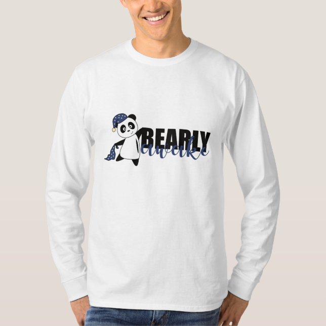 Camiseta Ursinho de Panda Sleepyhead de Awake (Frente)