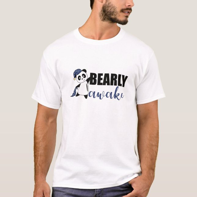 Camiseta Ursinho de Panda Sleepyhead de Awake (Frente)