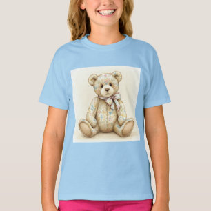 Camiseta Ursinho de Pastel por Natasha Us