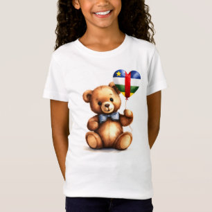 Camiseta ursinho de pelúcia e balão Bandeira da República C