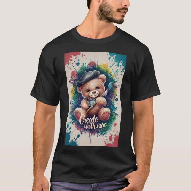 Camiseta Ursinho do artista (Frente)