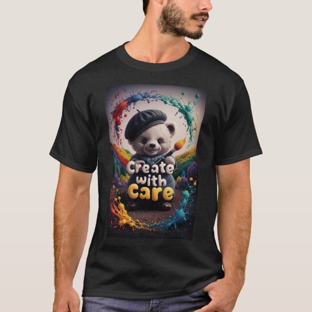 Camiseta Ursinho do artista (Frente)