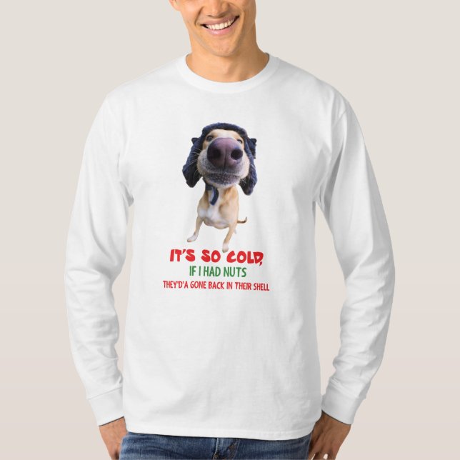 Camiseta Ursinho do Spaz Homem Engraçado de Capa Longa (Frente)