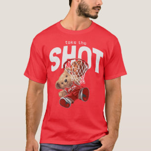 Camiseta Ursinho Dunking em Estilo
