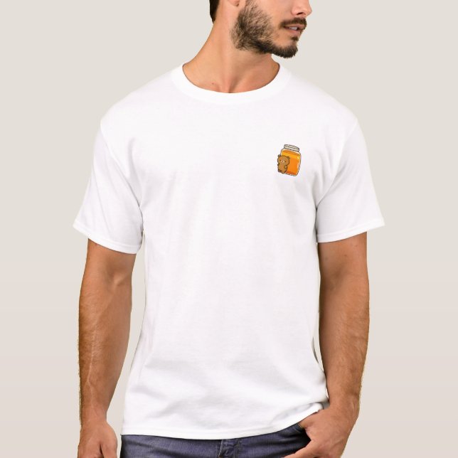 Camiseta Ursinho e Pote de Mel (Frente)