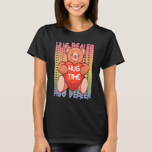 Camiseta Ursinho Hug Dealer Rainbow Cute Teddy Bear Muito T