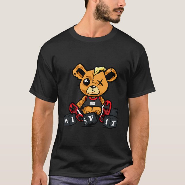 Camiseta Ursinho inadequado (Frente)