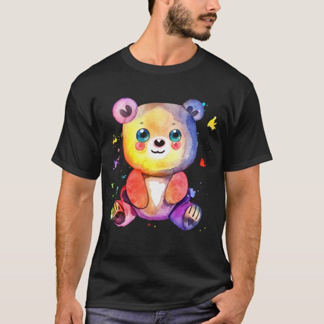 Camiseta Ursinho Legal do Urso Justo Positivo (Frente)
