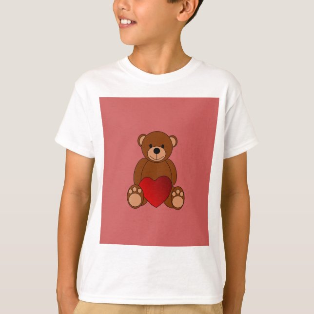Camiseta Ursinho Love (Frente)