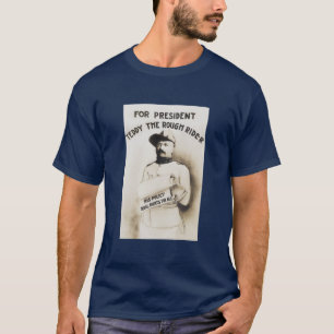 Camiseta Ursinho o cavaleiro áspero - para o presidente -