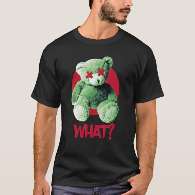 Camiseta Ursinho Que Horror Teddy Bebe O Que (Frente)