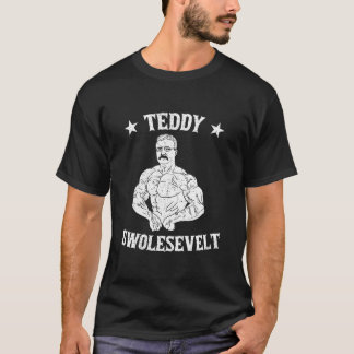 Camiseta Ursinho Roosevelt Body Building Trabalha Sobre O M