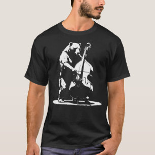 Camiseta ursinho tocando o bumbum duplo