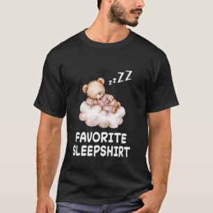 Camiseta Ursinho Urso Urso Urso Urso Sapo Dormindo Pajama
