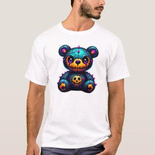 Camiseta Ursinho Voodoo assustador