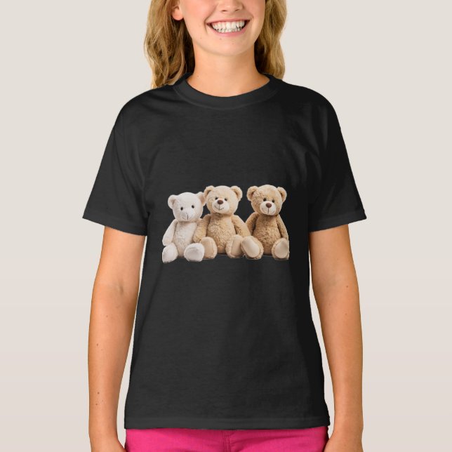 Camiseta ursinhos de pelúcia (Frente)