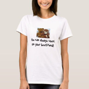 Camiseta Ursinhos de Pelúcia - Melhor Amigo