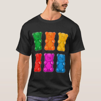 Camiseta Ursinhos Gummy Deliciosos