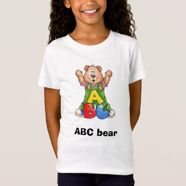 Camiseta Urso Abc (Frente)