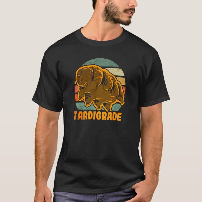 Camiseta Urso-Água Tardígrado Mosto-Leitão Micro Animal 6 (Frente)