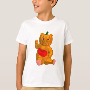 Camiseta Urso alaranjado