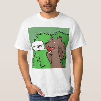 Camiseta urso alegre