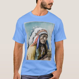 Camiseta Urso Alto do Gráfico Lakota Sioux