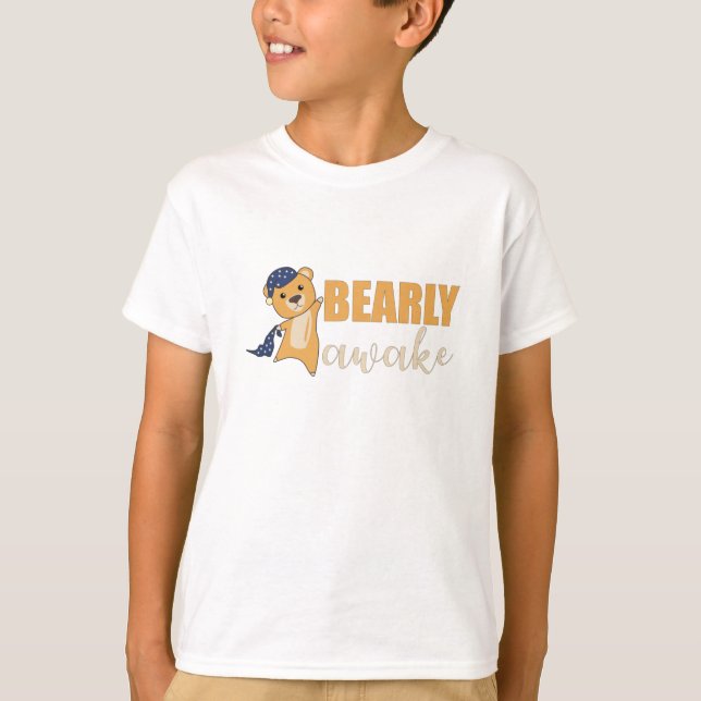 Camiseta Urso Amarelo Acorda Urso-de-Corte (Frente)