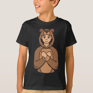 Camiseta Urso Animal Asl Sinal Com Mão Surdo Perda Auditiva