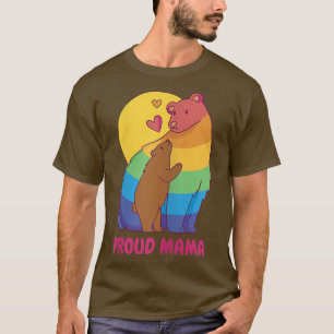 Camiseta Urso Arco Arco-Íris de Mama Ortoado