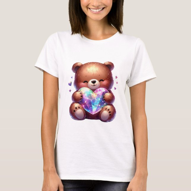 Camiseta Urso Ártico Feliz (Frente)