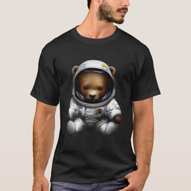 Camiseta Urso Astronauta (Frente)