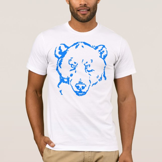 Camiseta urso azul (Frente)