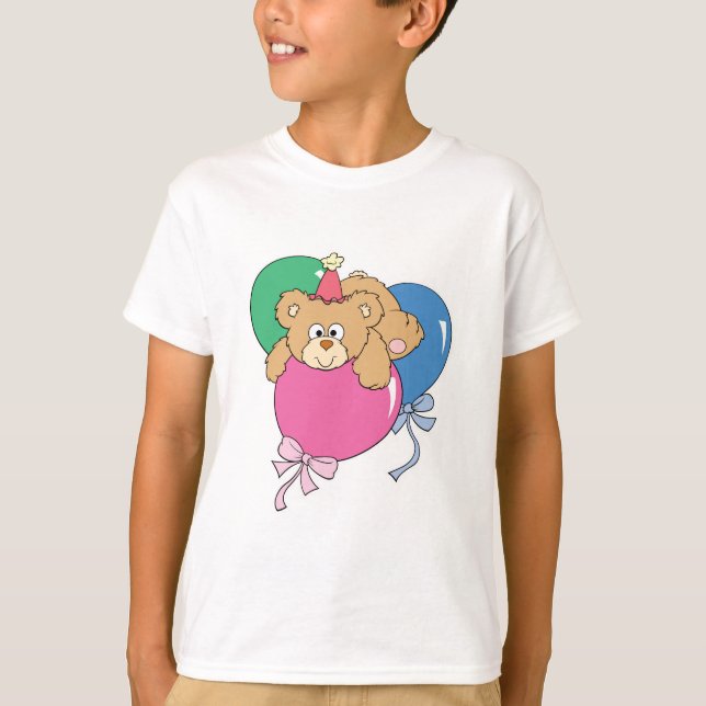 Camiseta Urso Balão de Bairro Bonito (Frente)