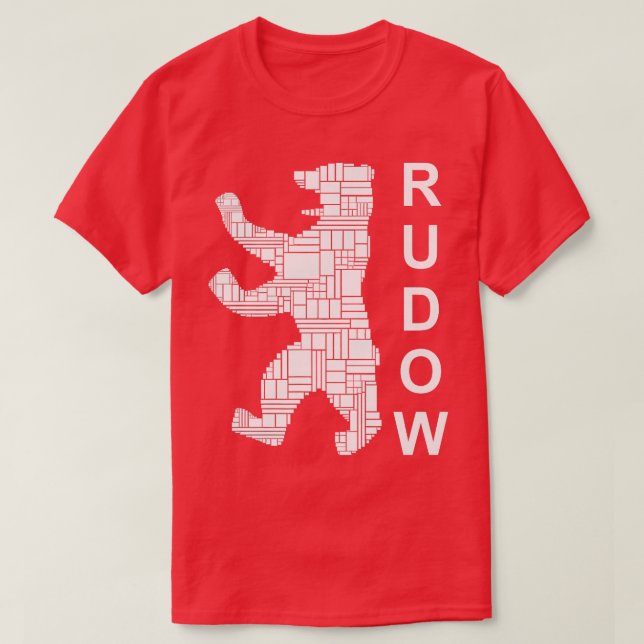 Camiseta Urso Berlim Design Berlim I Ama Prêmio Rudow (Frente do Design)