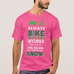 Camiseta Urso Bmx Bicicleta Montanha Mtb