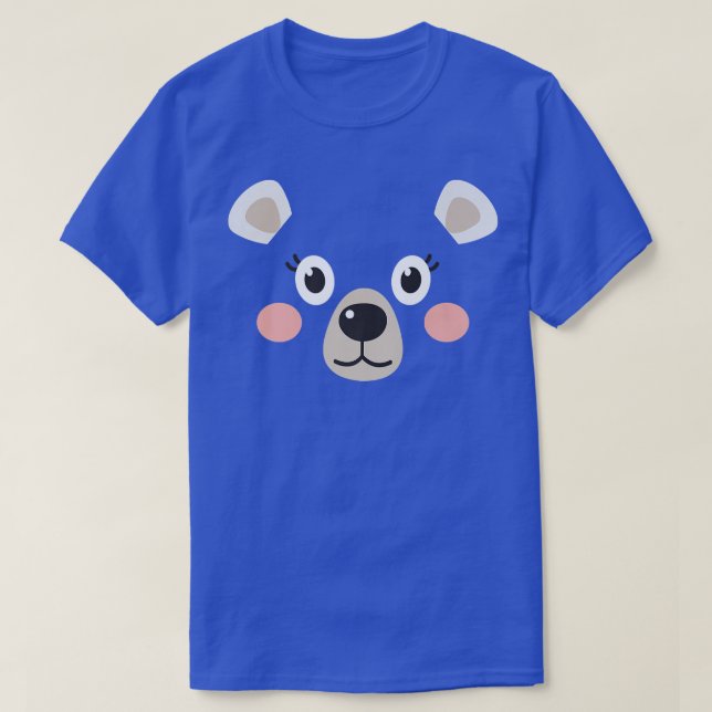 Camiseta Urso-Cinto Urso-Cinto Caricatura Preta (Frente do Design)