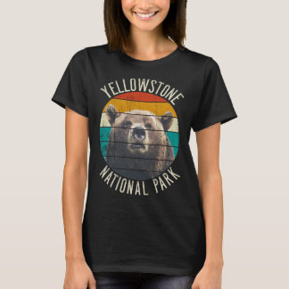 Camiseta Urso Cinzeiro do Parque Nacional Yellowstone