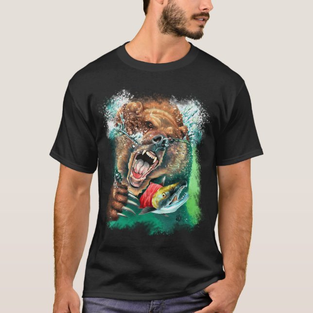 Camiseta Urso cinzento (Frente)