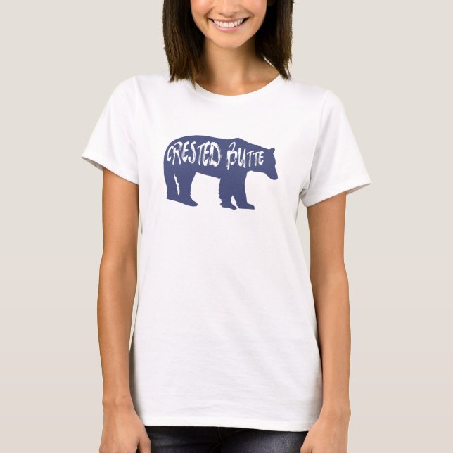 Camiseta Urso Colorado Butte Crested (Frente)