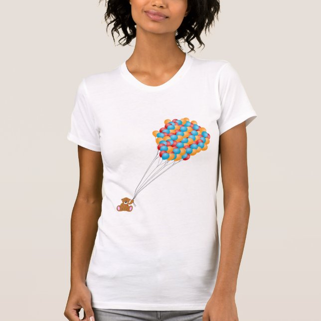 Camiseta Urso com Balões (Frente)