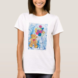 Camiseta Urso com Balões - Arte infantil para COC
